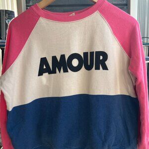 Sezane Amour sweatshirt
